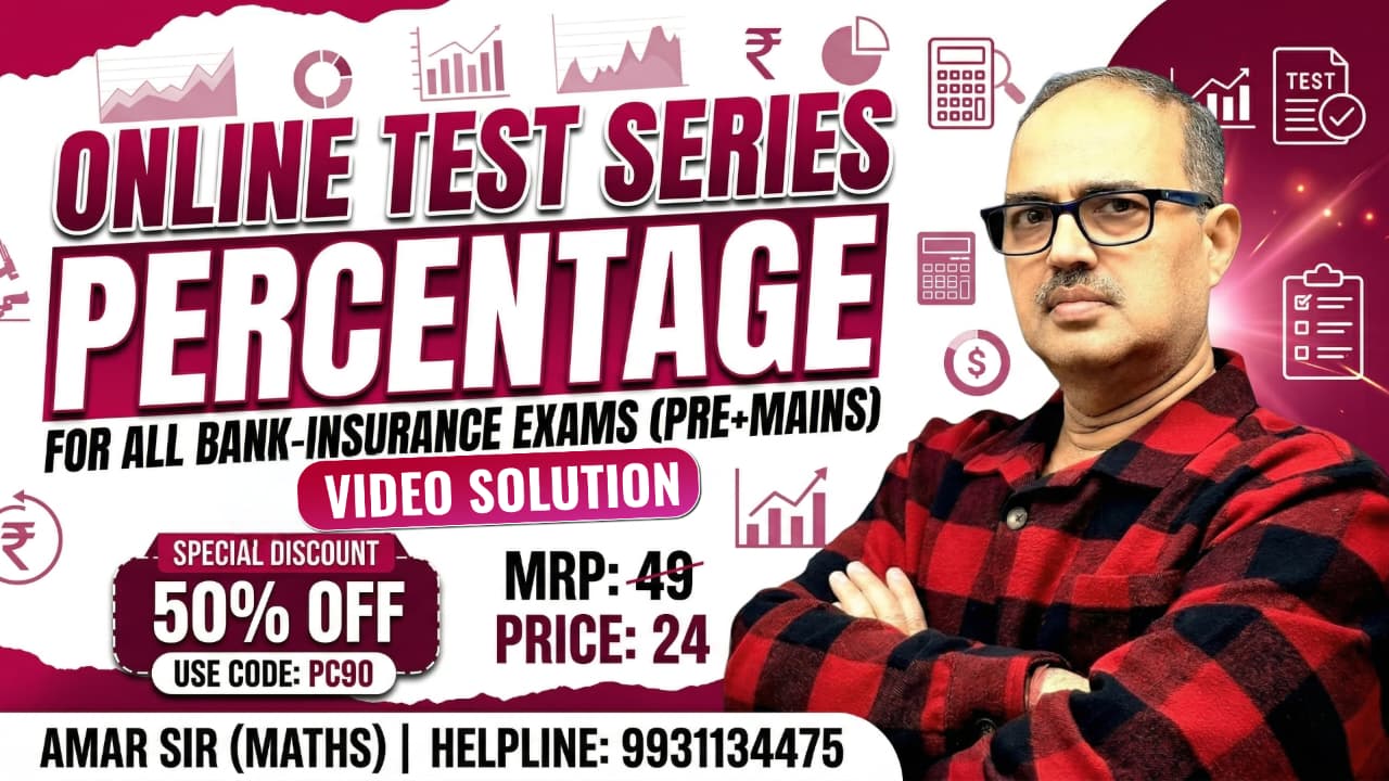 Online Test on Percentage