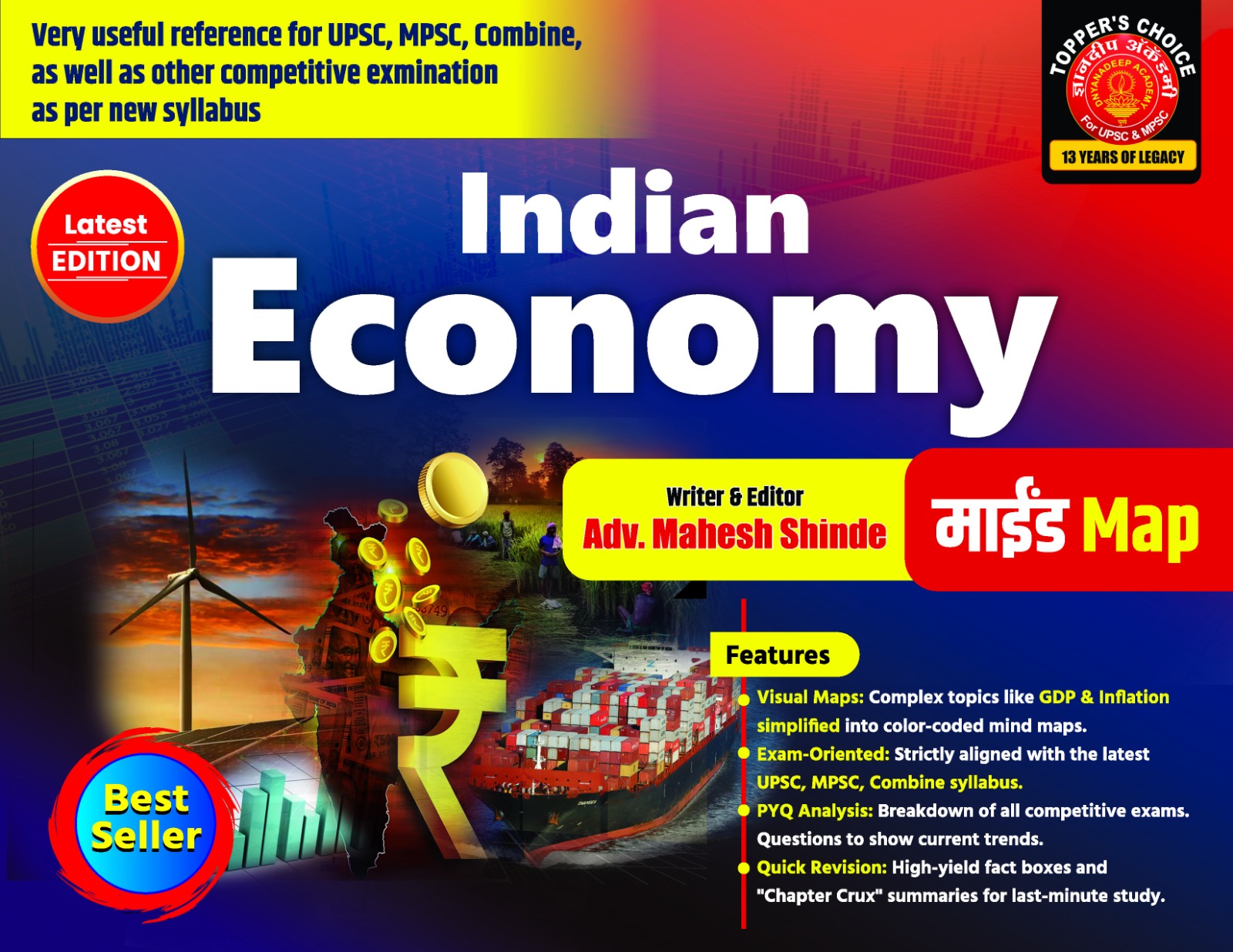 Indian Economy Mind Map (ENGLISH  Edition)