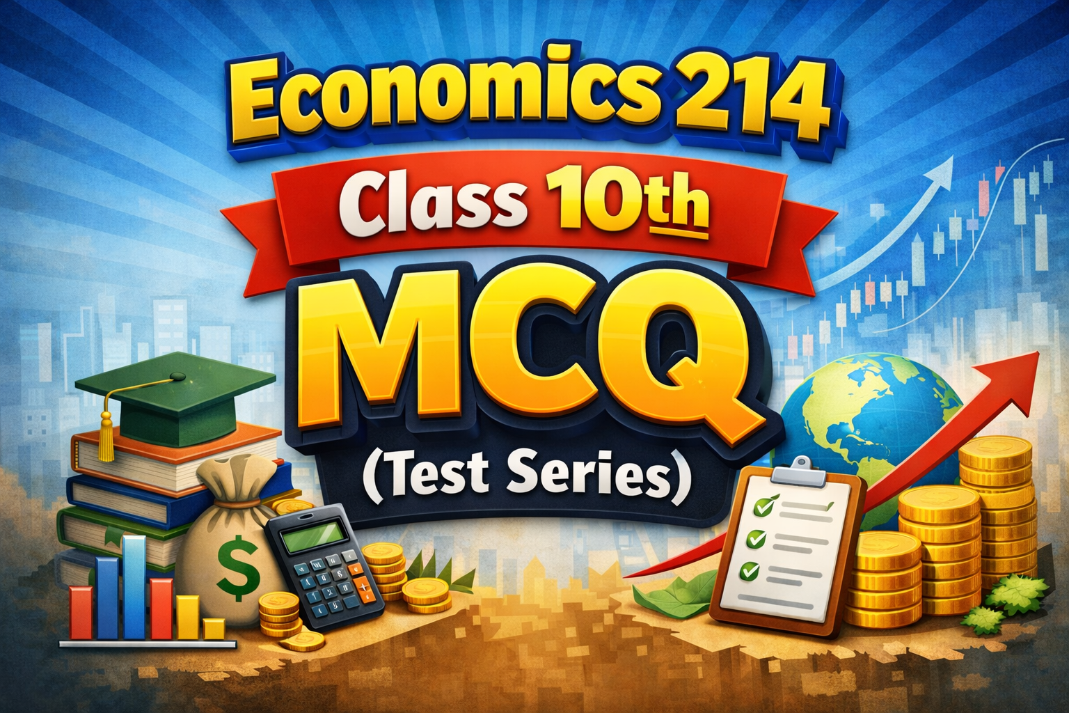 Economics 214 Class 10th MCQ (Test Series)