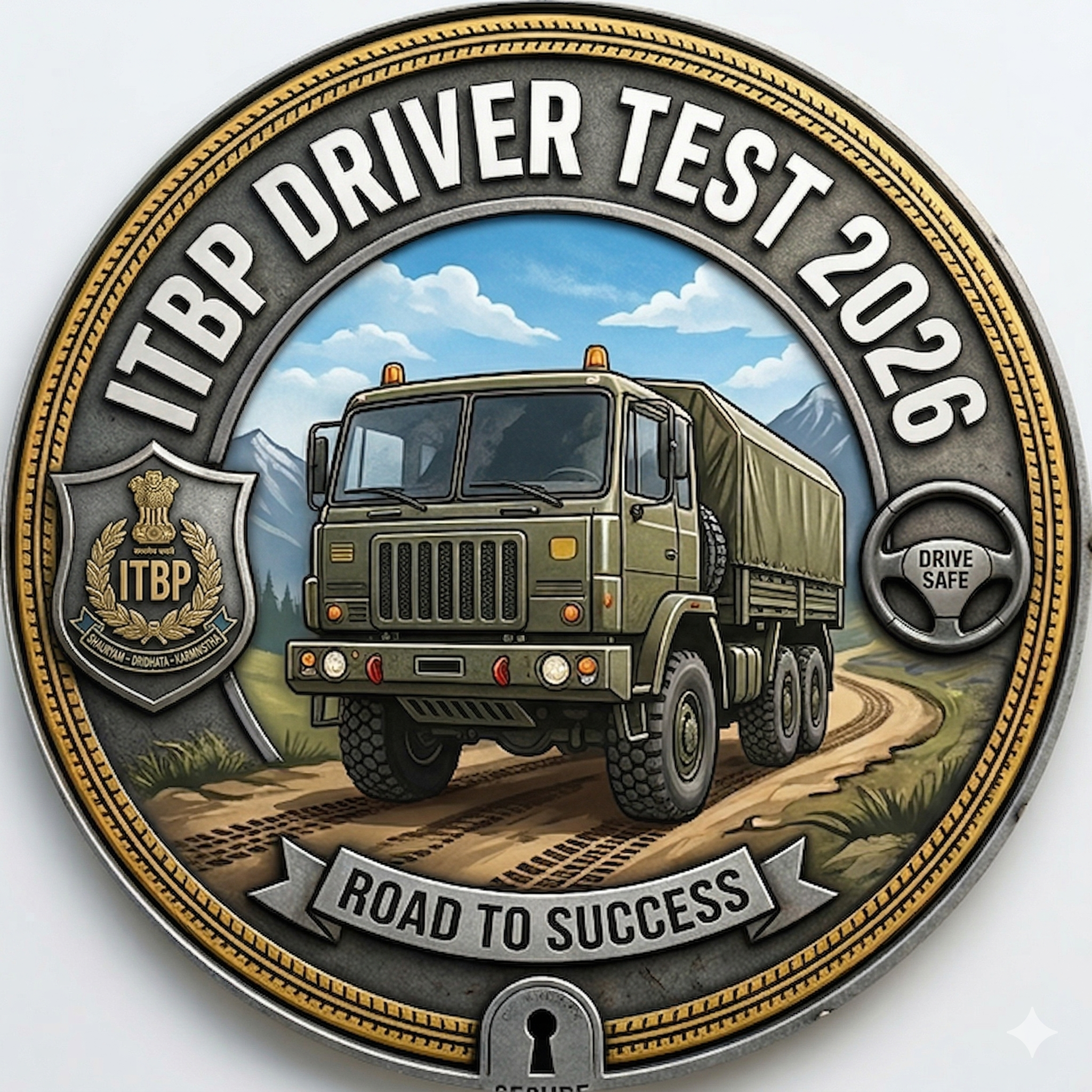 ITBP TRADEMAN AND DRIVER TEST 2026