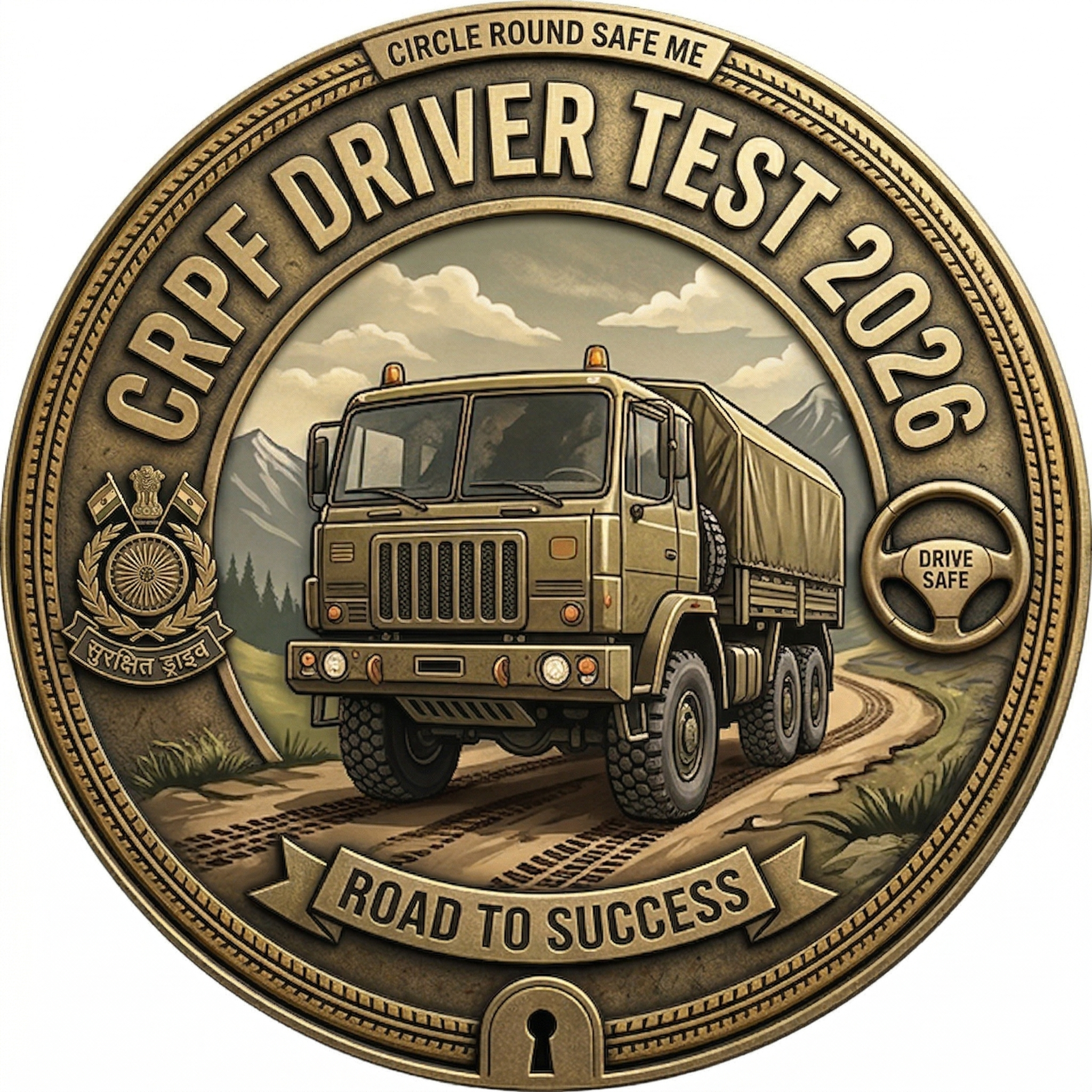 CRPF DRIVER TEST 2026