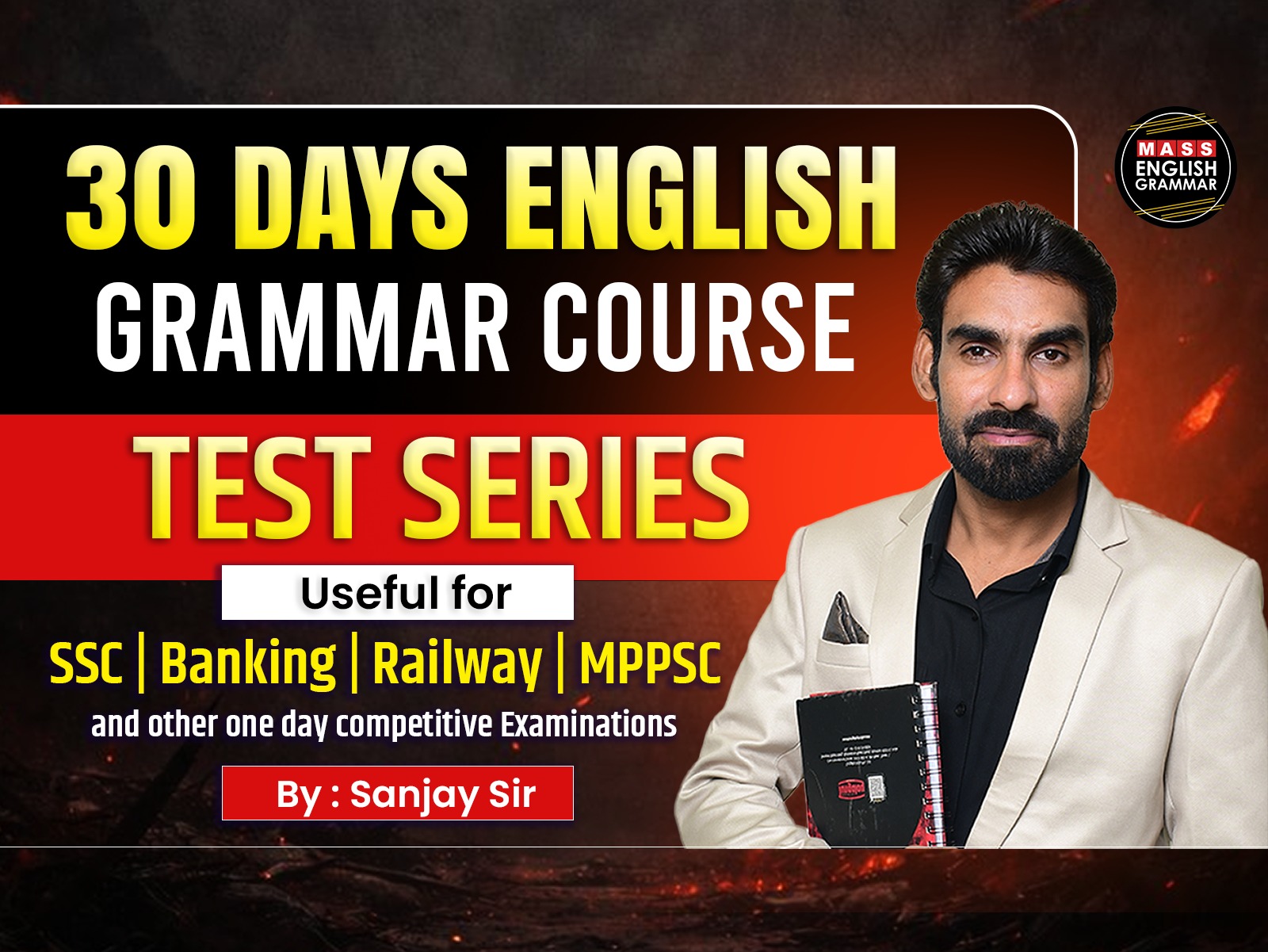30 Days English Grammar Course - Test Series