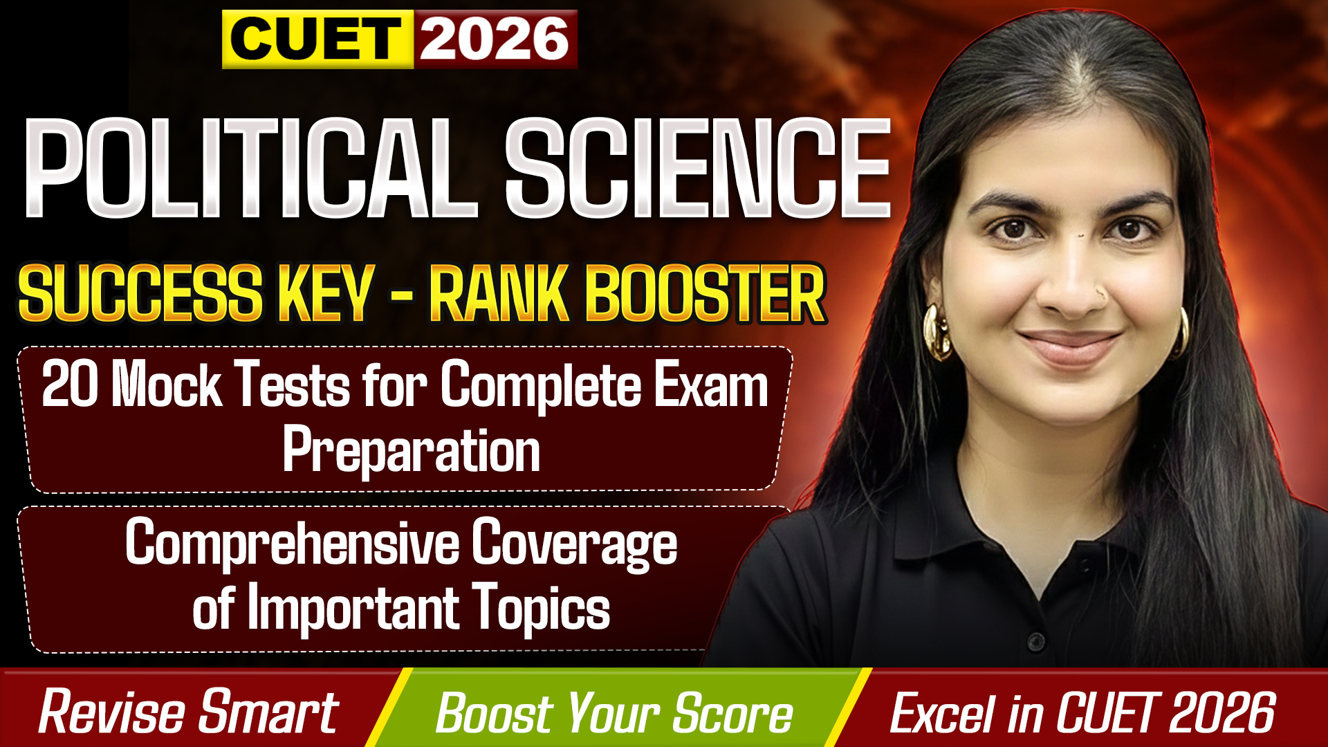 CUET 2026 Political Science Test Series