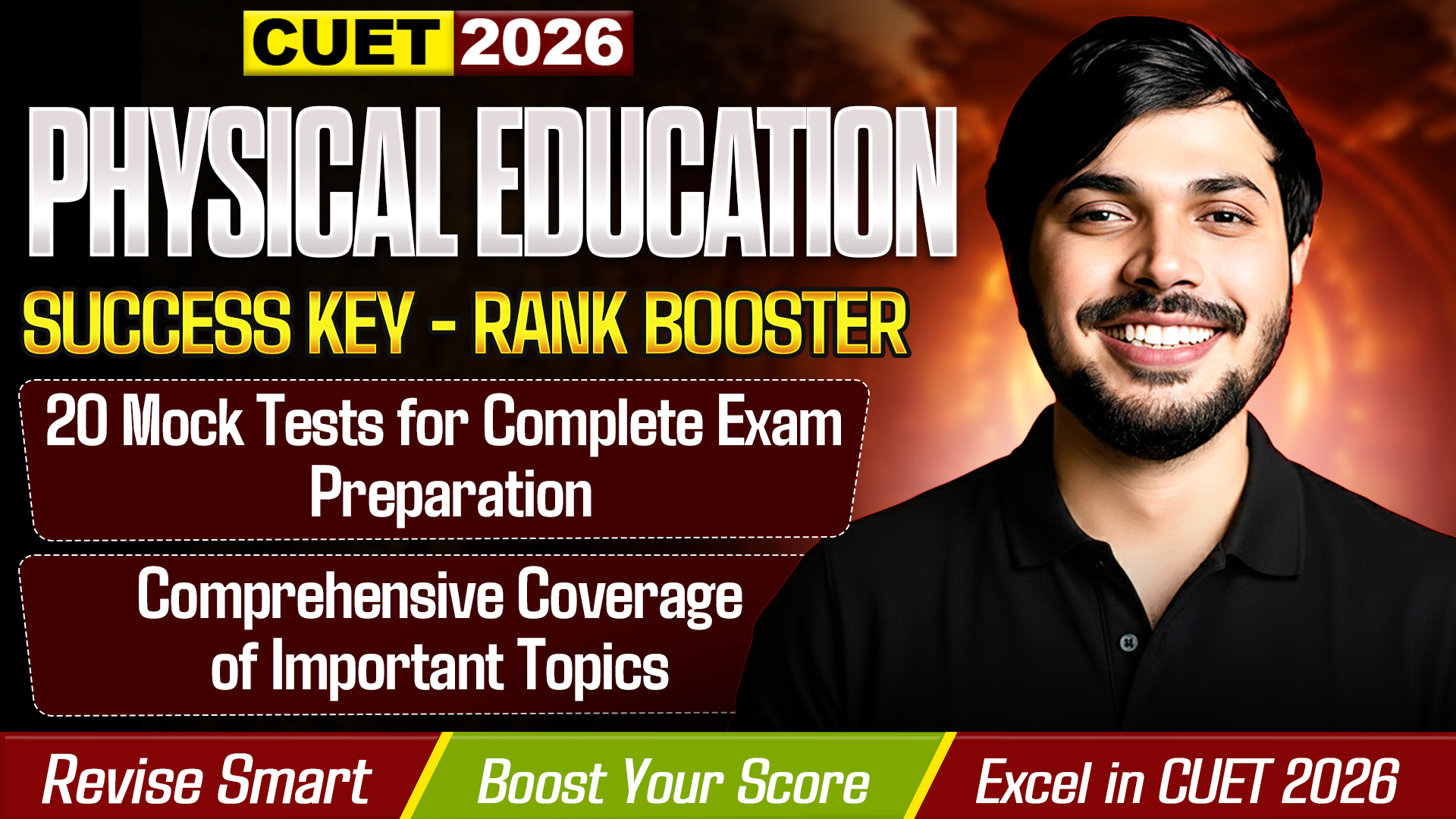Physical education (PE) CUET UG Rank Booster Test Series