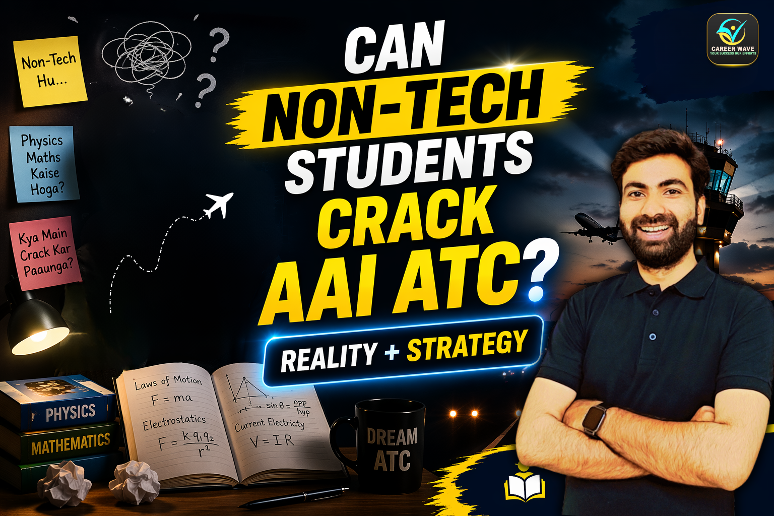 Can Non-Technical Students Crack AAI ATC? Complete Strategy, Reality & Preparation Guide by Career Wave