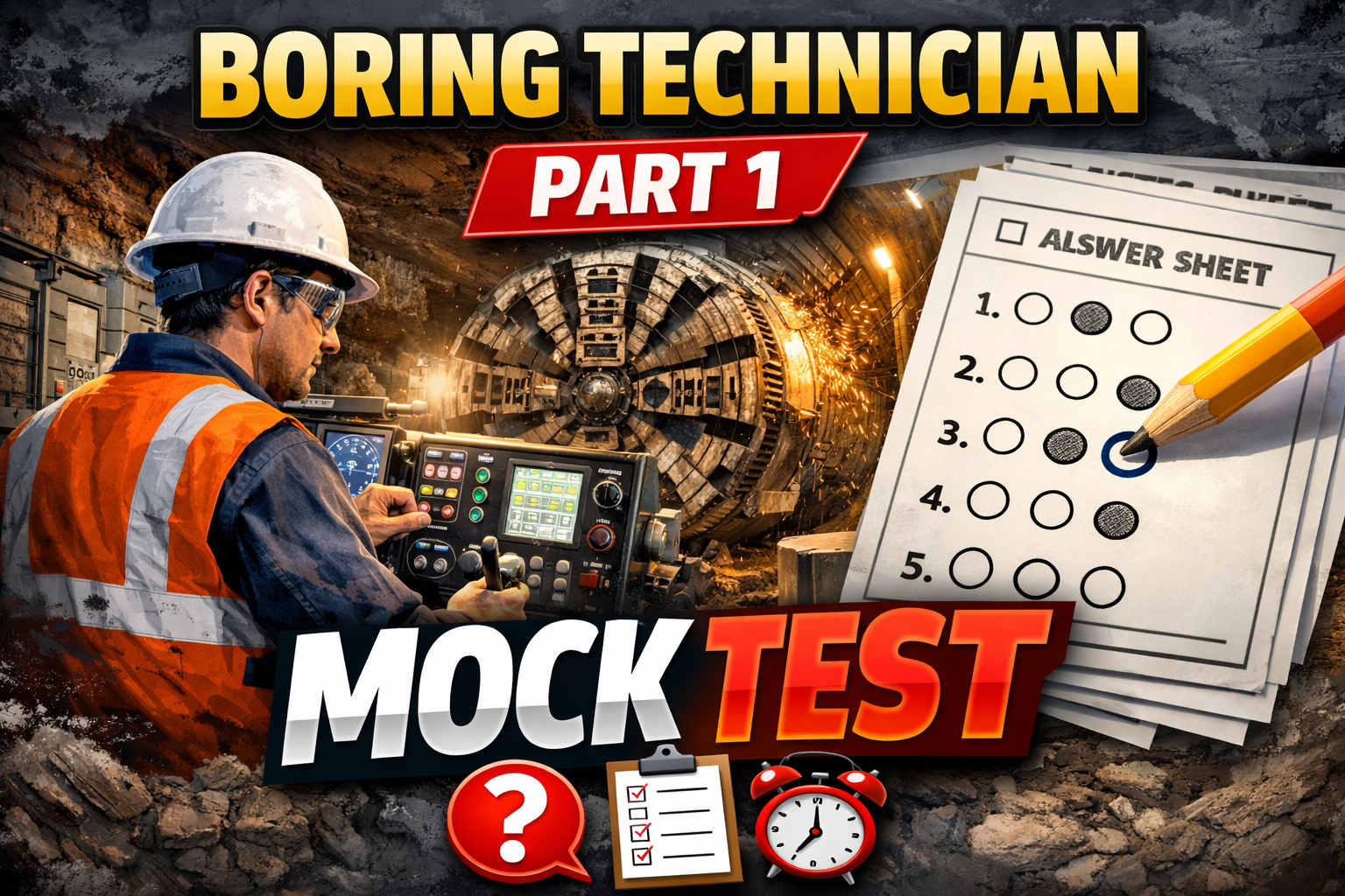 Boring Technician Part 1 Mock Test