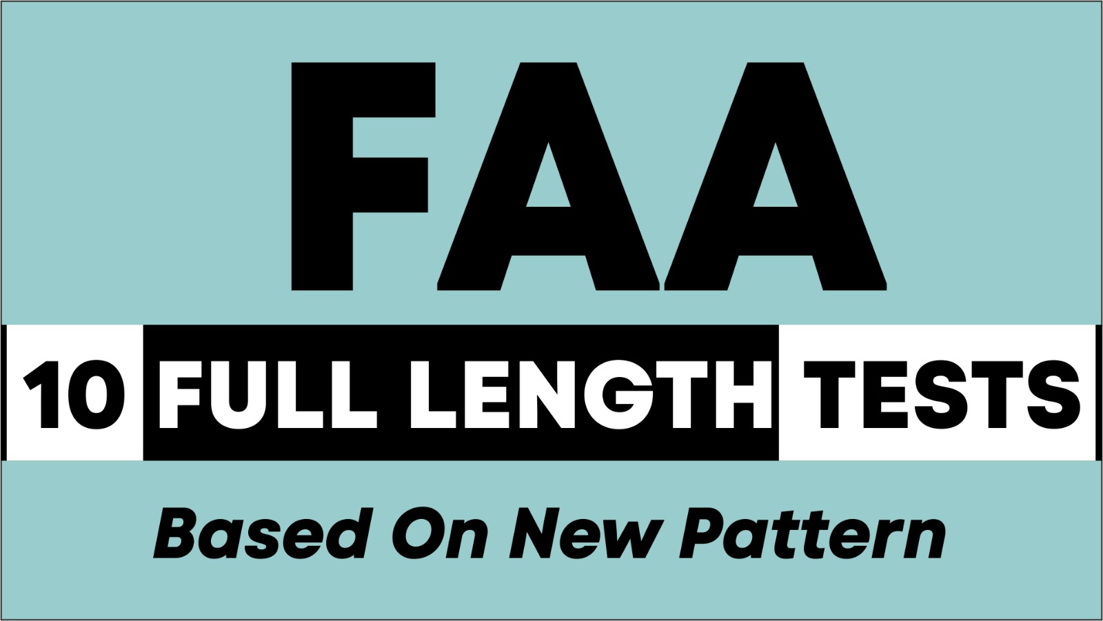 FAA FULL LENGTH TEST SERIES