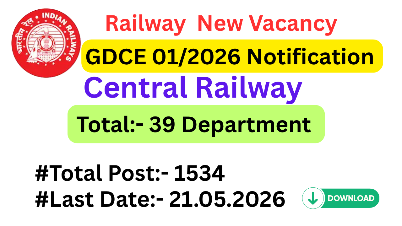GDCE Notification 01/2026 CR