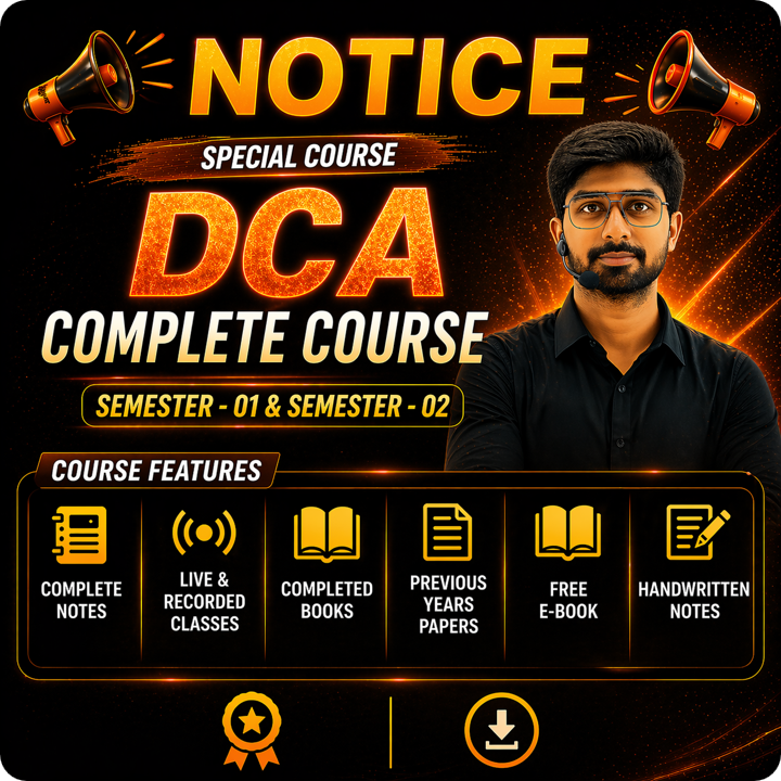 DCA Foundation Complete Course