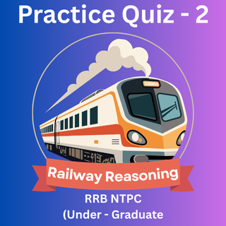 RRB NTPC Reasoning Quiz - 2