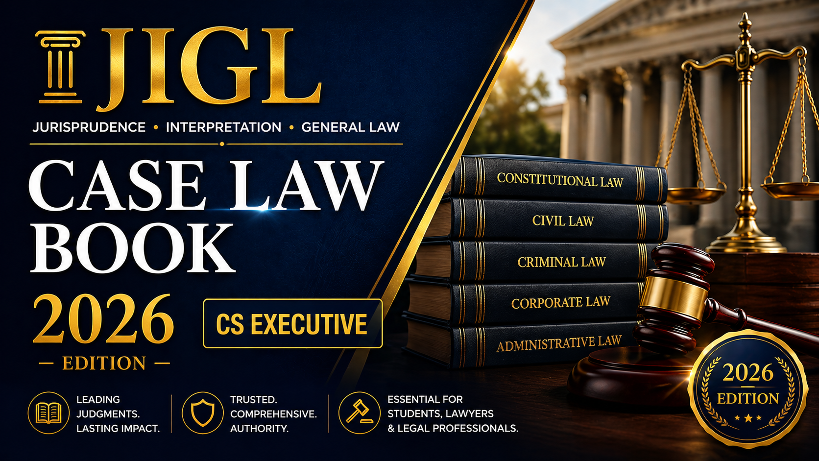 JIGL VOLUME 2 | CASE LAW BOOK | Latest