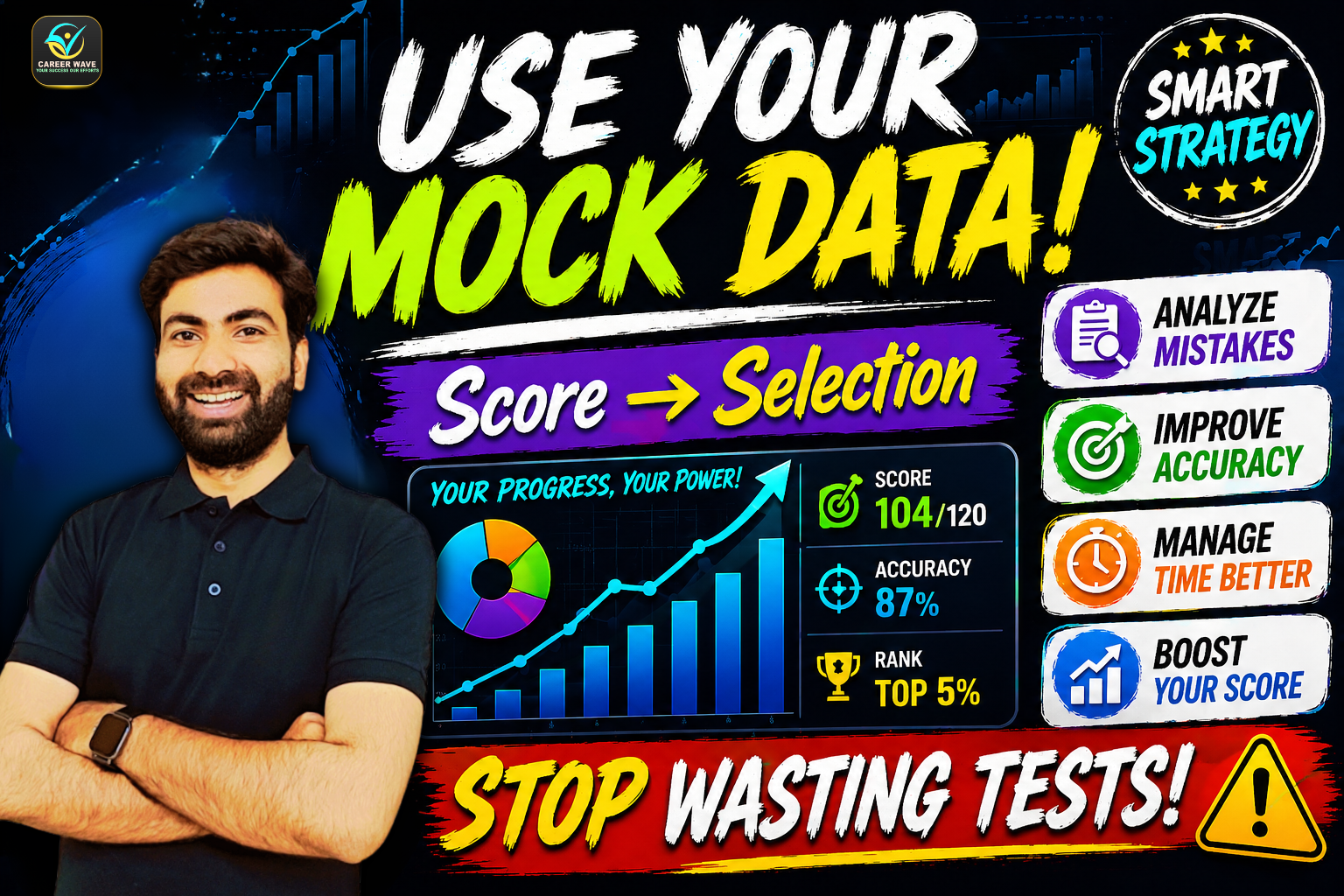 Data-Driven Study Strategy for AAI ATC: How to Use Mock Scores to Improve Rank | Career Wave
