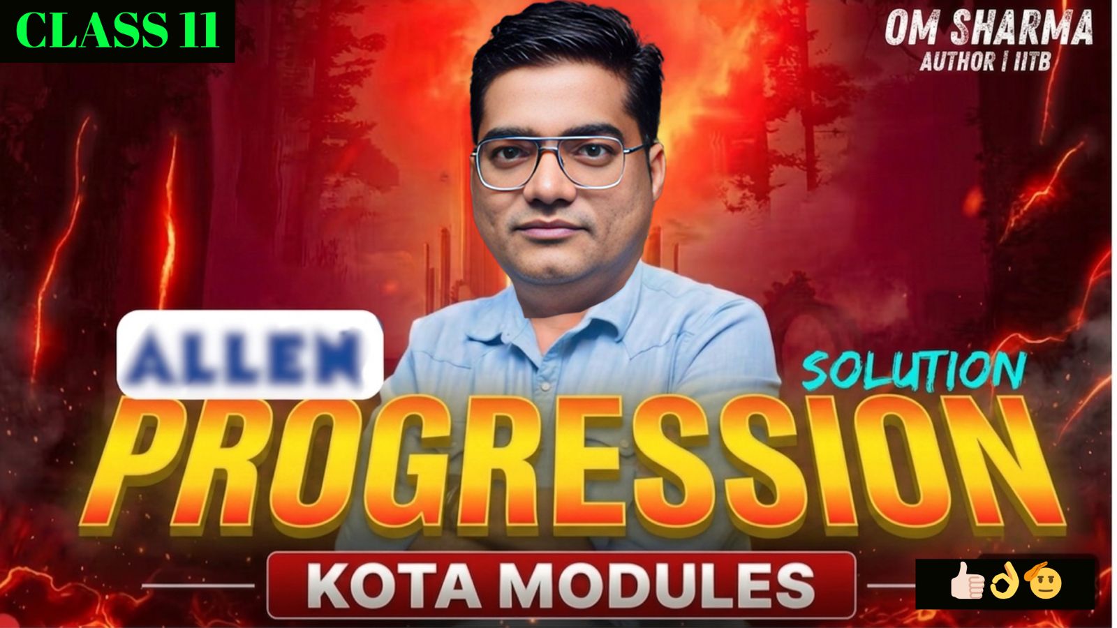 11th Progression & Series KOTA Module with video Solution by OM Sir