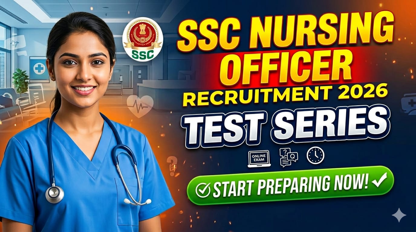 SSC NURSING OFFICER MODEL TEST SERIES 2026