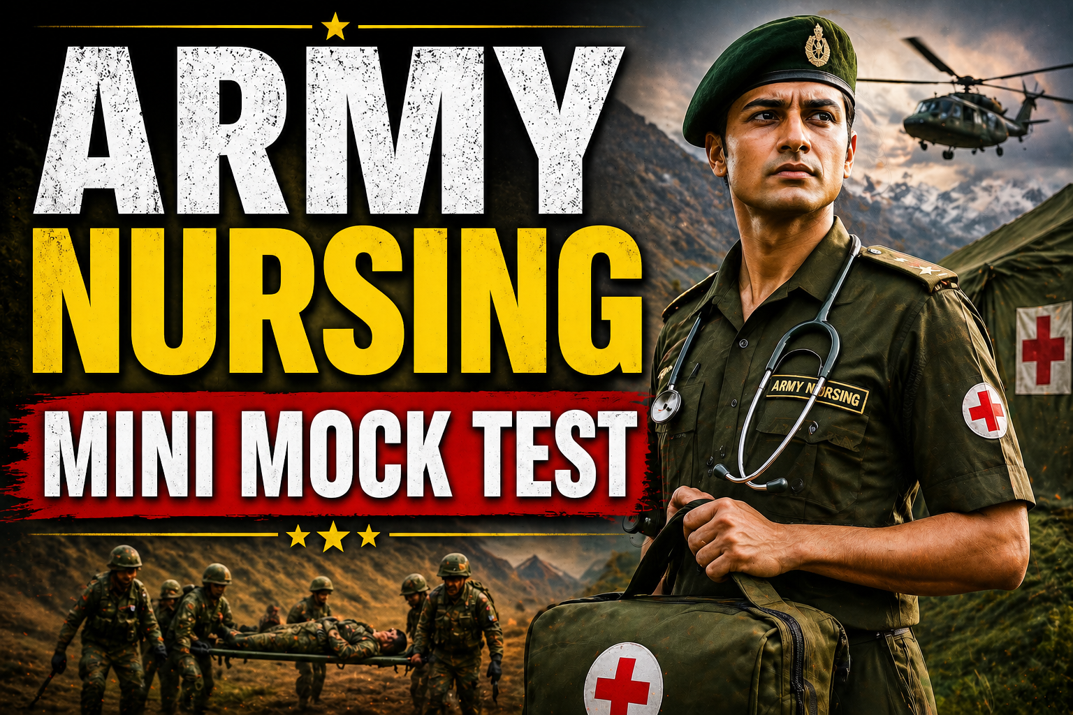 Army Nursing Mini Mock Test- 2026