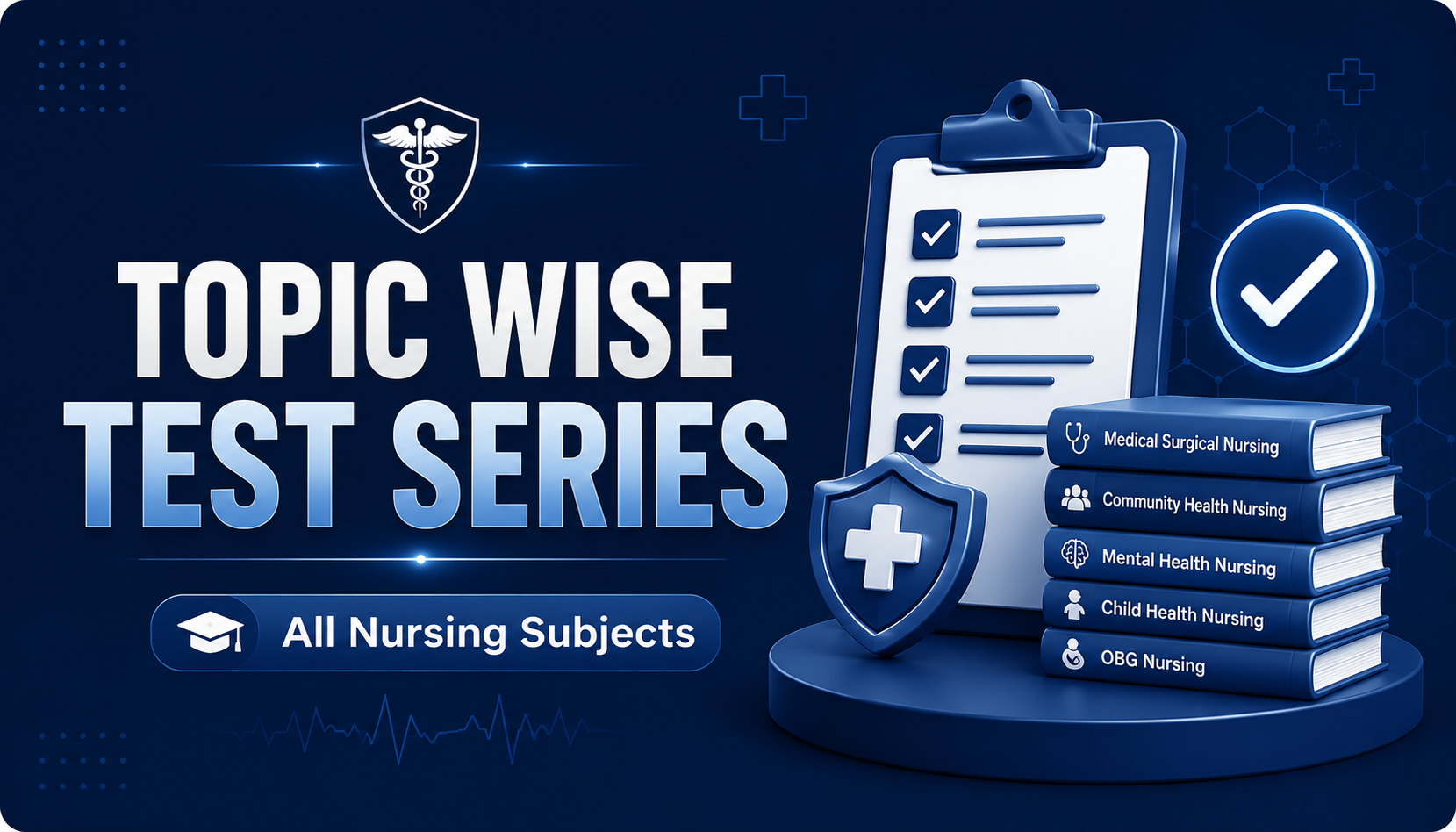 TOPIC WISE TEST : All Nursing Subjects