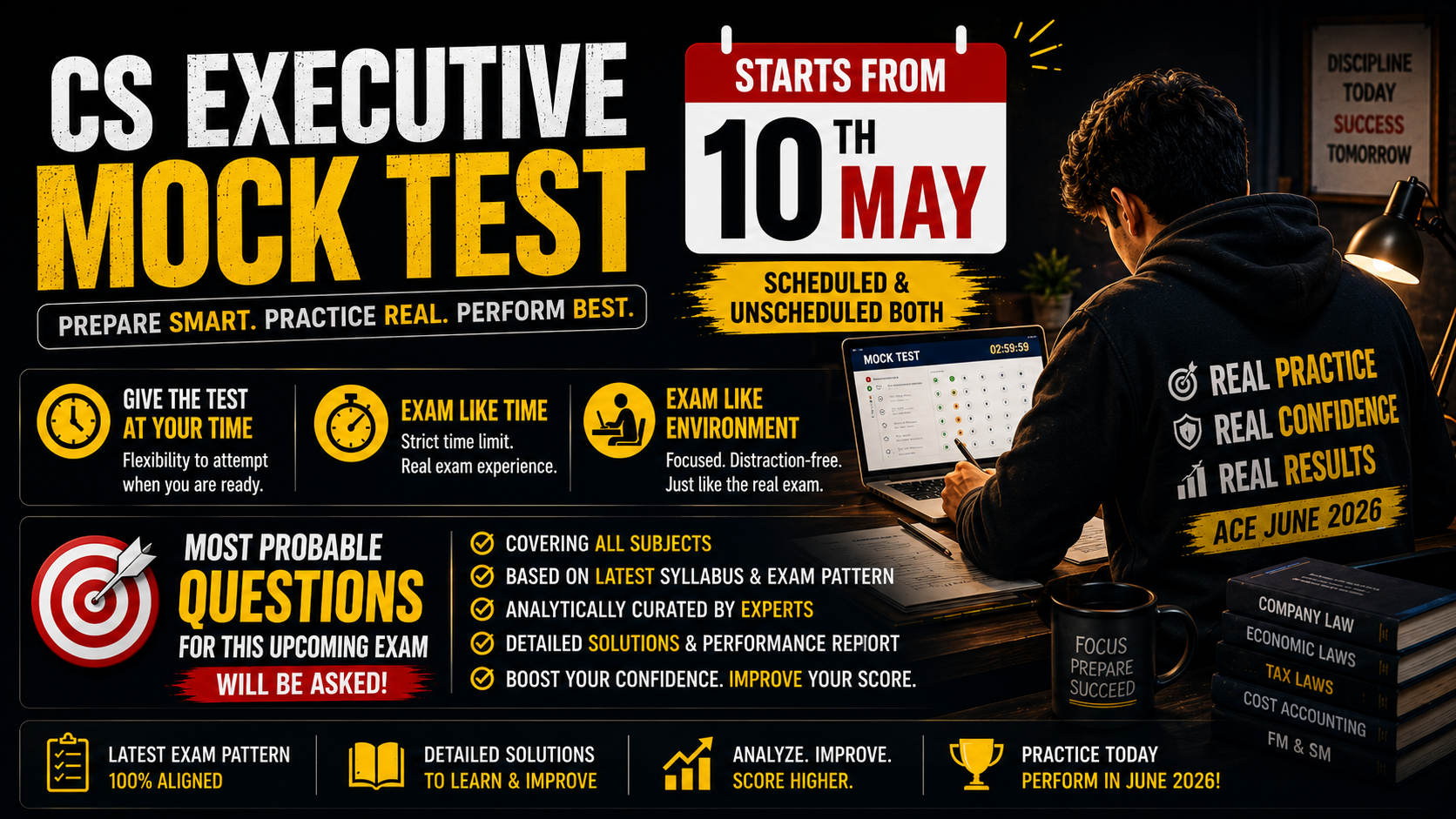 2x MOCK TEST 2026 - BOTH MODULE (Full Syllabus Test) Starting from 10th May