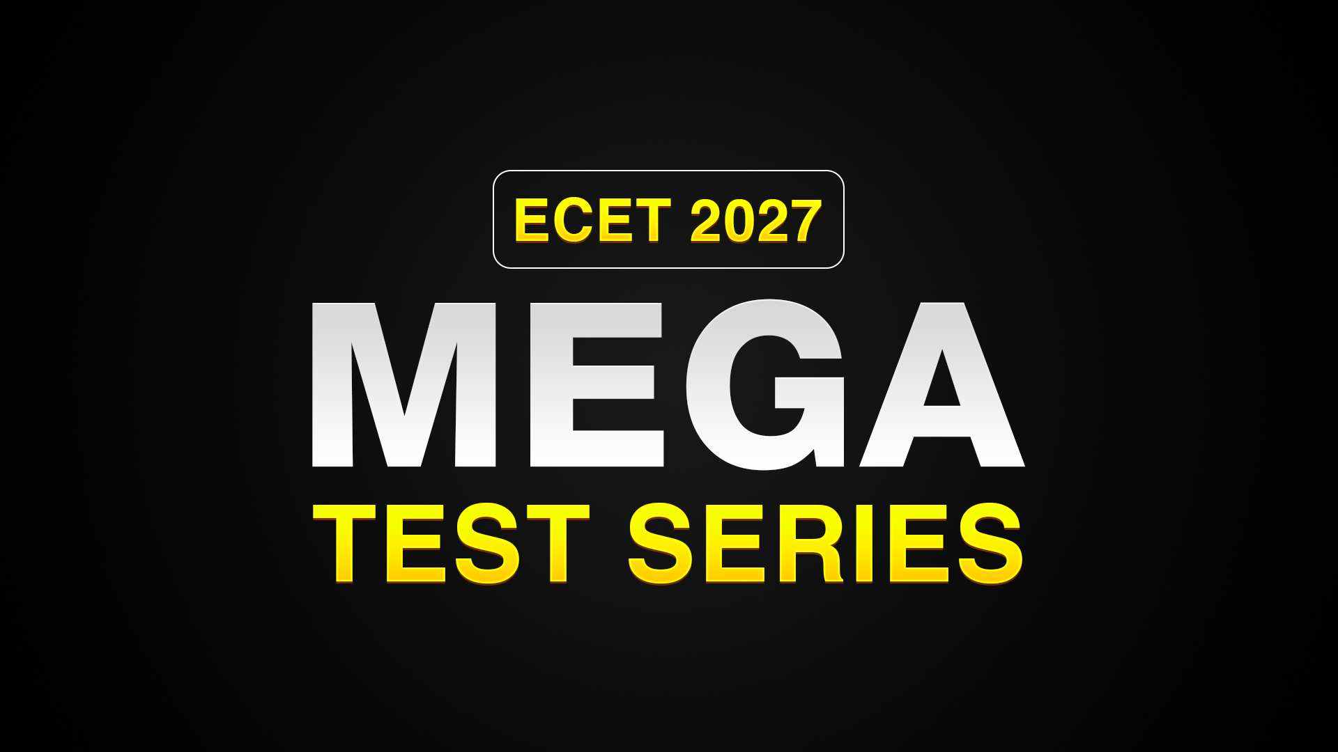 AP ECET 2027 MEGA TEST SERIES