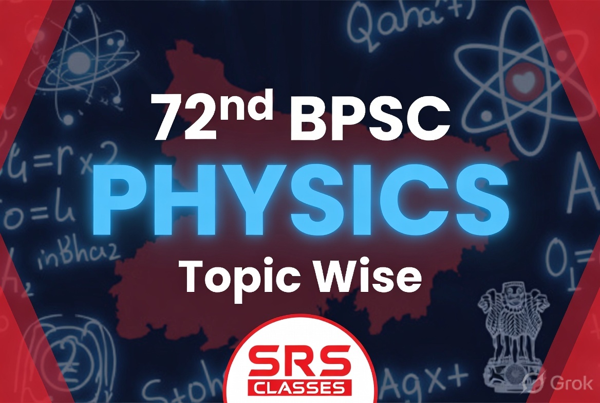 72nd BPSC PHYSICS Topic Wise