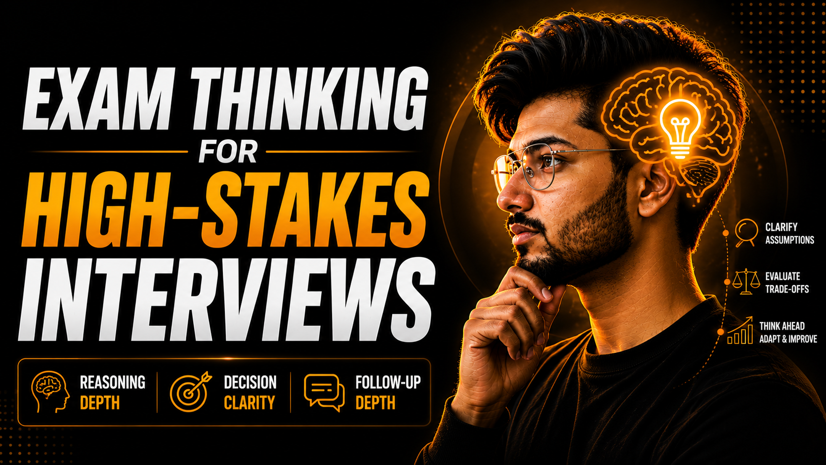 Exam Thinking for High-Stakes Interviews