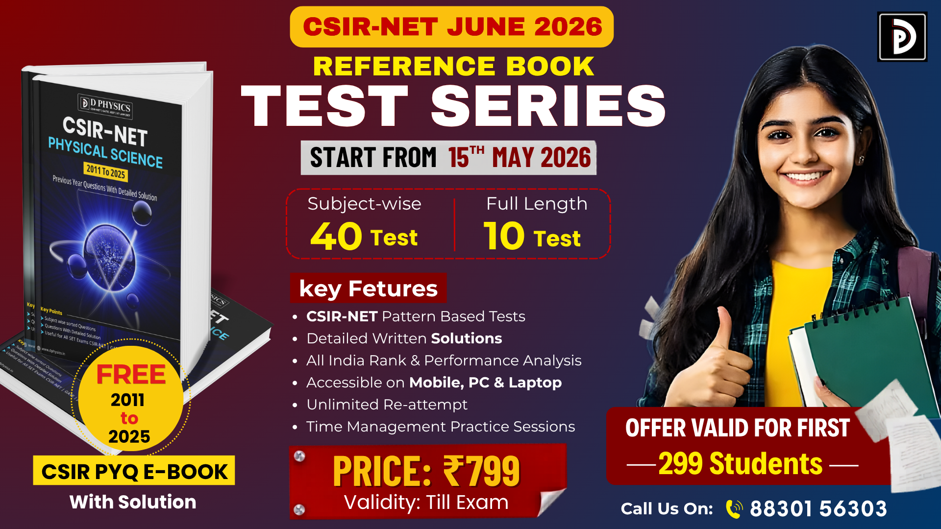 CSIR-NET JUNE 2026 Test Series