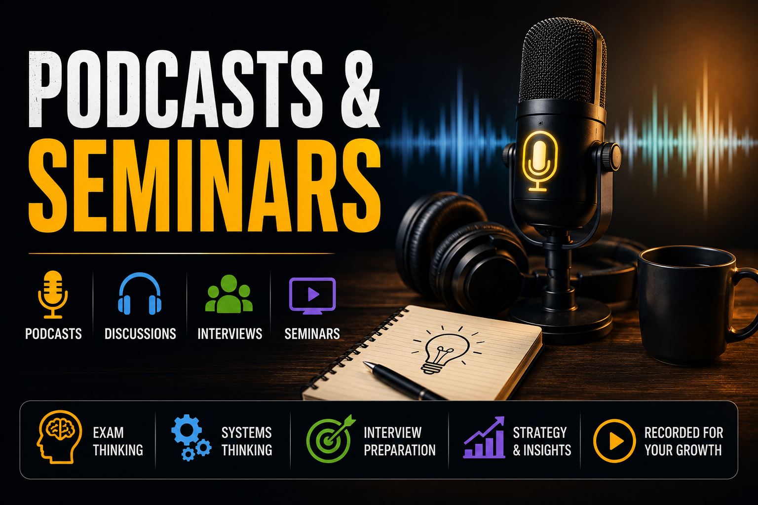 Podcasts & Seminars