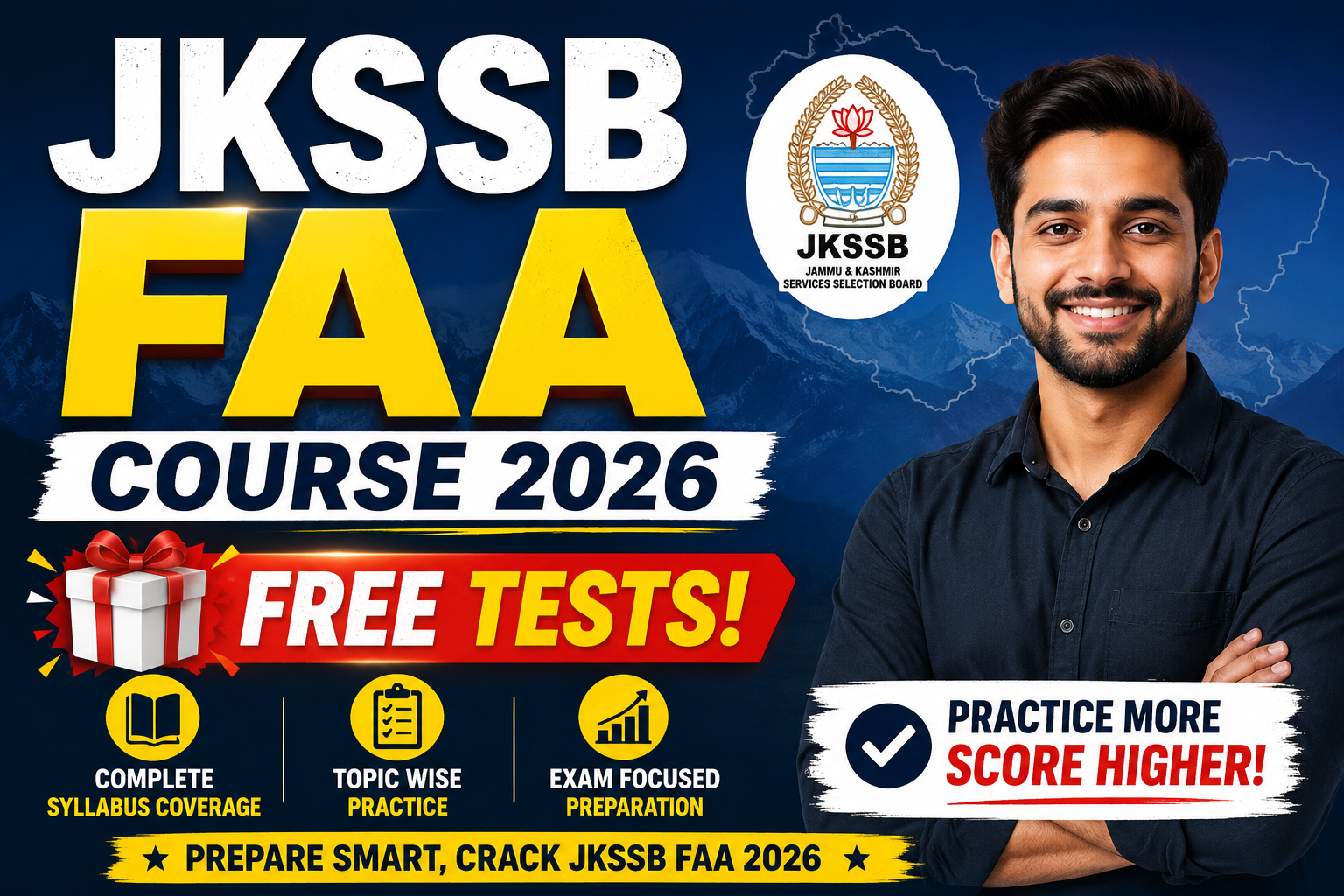 JKSSB FAA Course 2026 With Free Tests: Smart Preparation Guide to Crack the Exam Faster