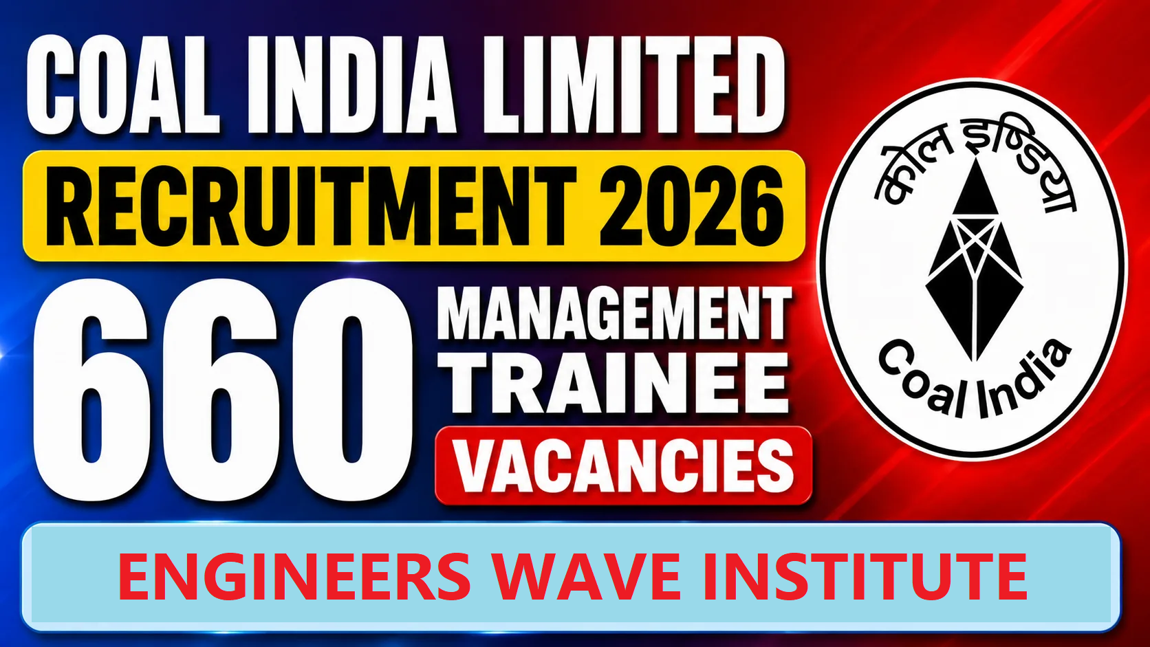 Coal india limited recruitment 2026