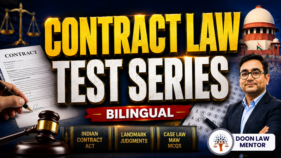 Contract Law Test Series - Bilingual