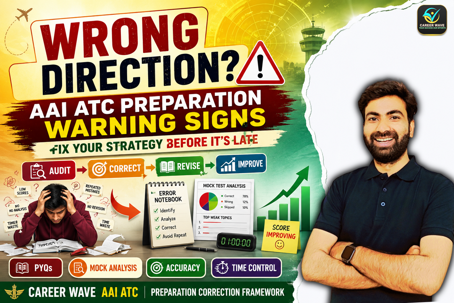 How to Know Your AAI ATC Preparation Is Going in the Wrong Direction