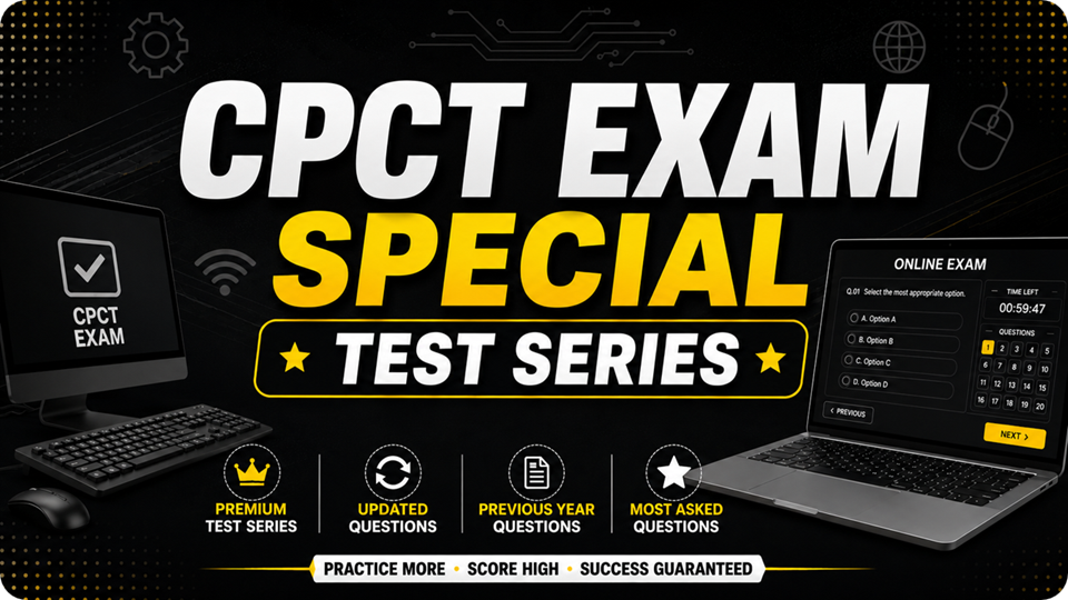 CPCT Master Test Series 2026 (Previous Year Papers | Expected Tests)