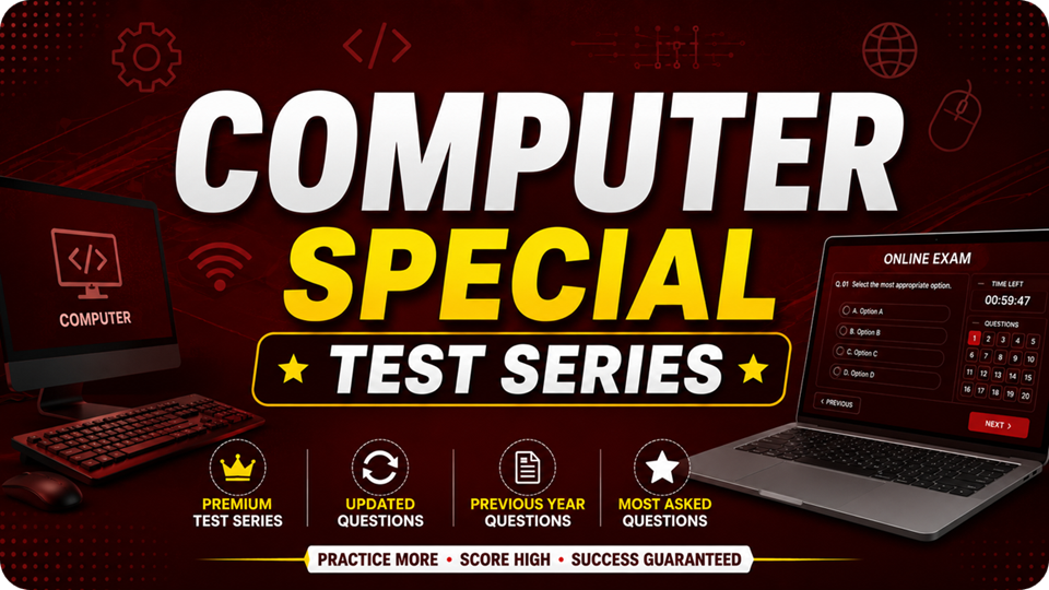 Computer Master Test Series (PYQs + Expected Questions)