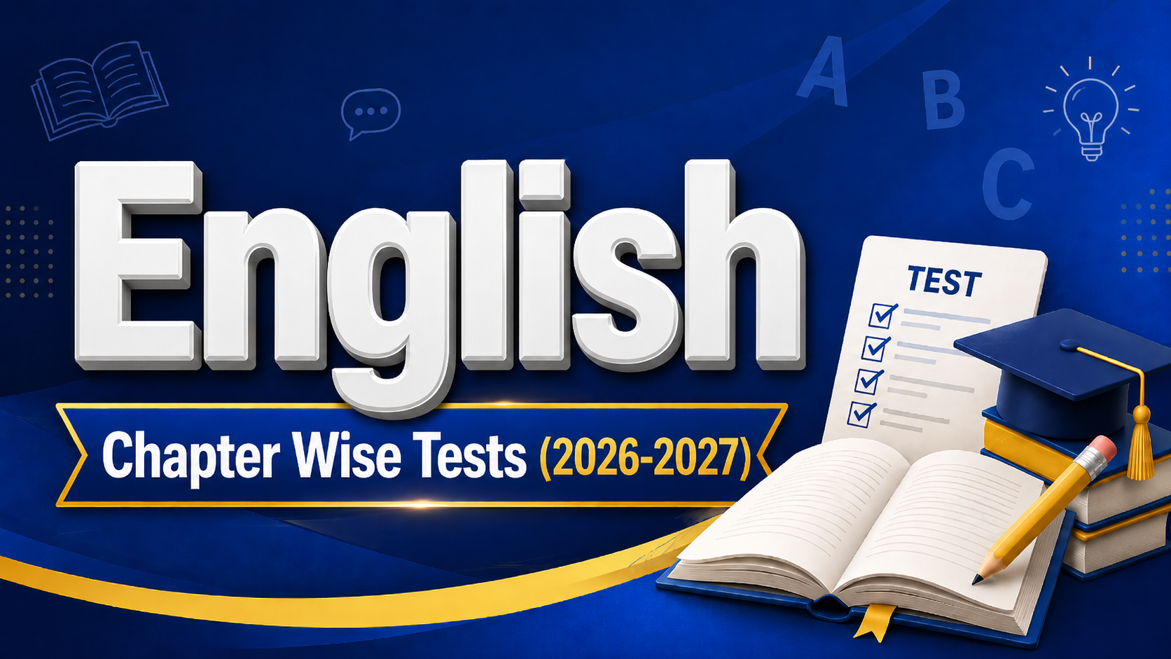 English - Chapter Wise Tests (2026-2027)