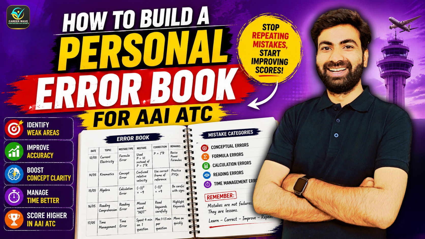 How to Build a Personal Error Book for AAI ATC