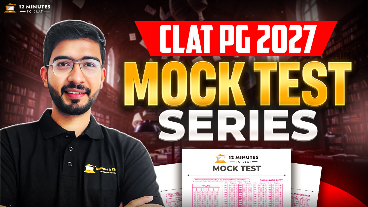CLAT PG 2027 Mock Test Series