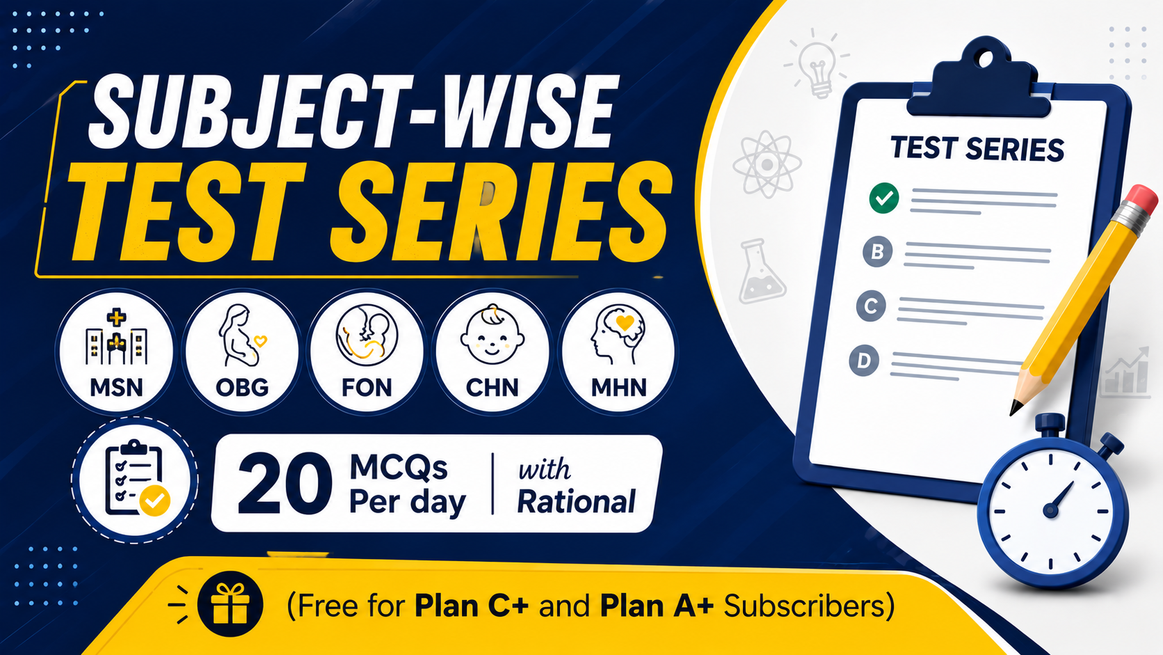 SUBJECT-WISE TEST SERIES (2026 LIVE)
