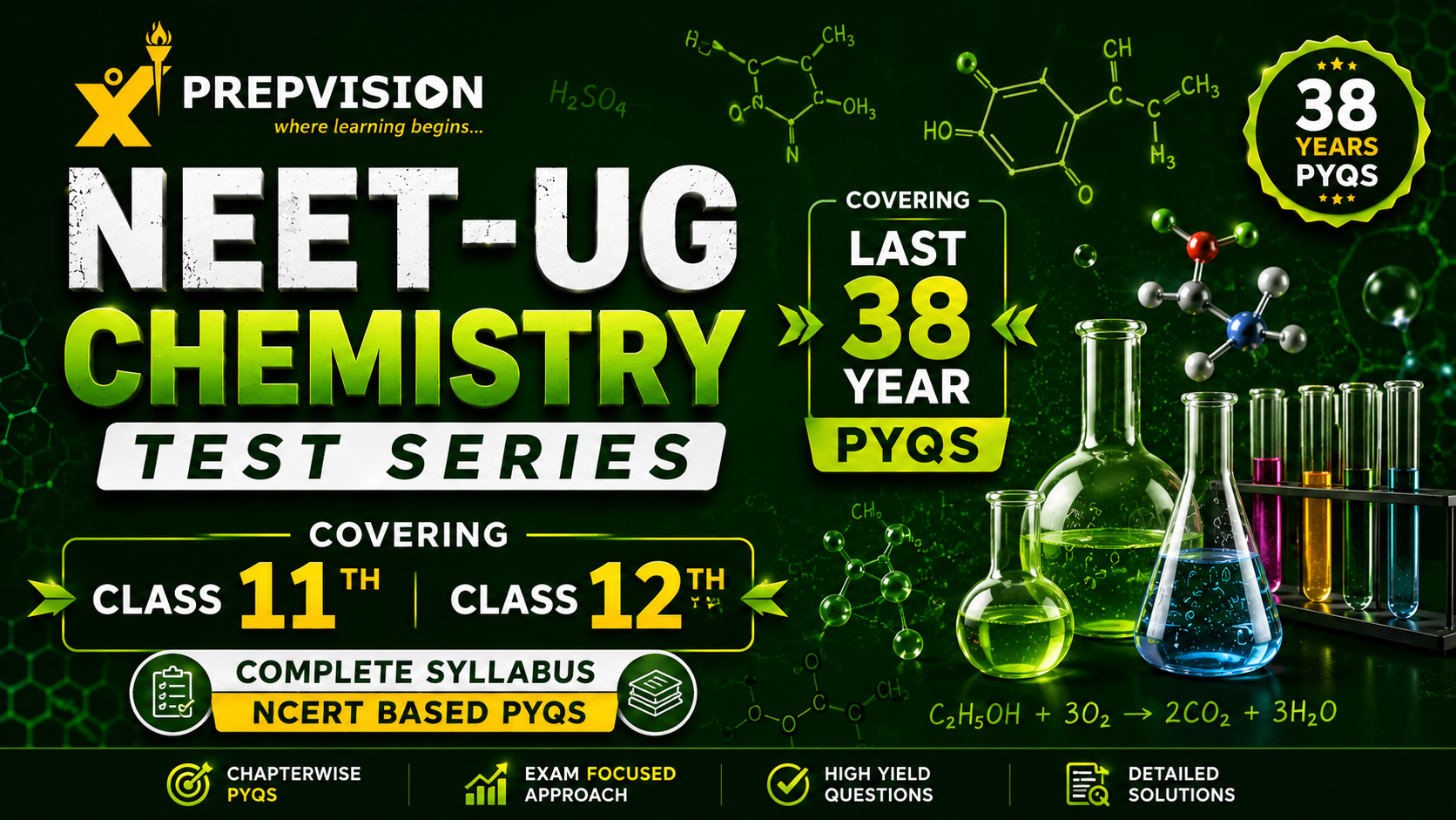 ChemistryTest Series (11th & 12th)