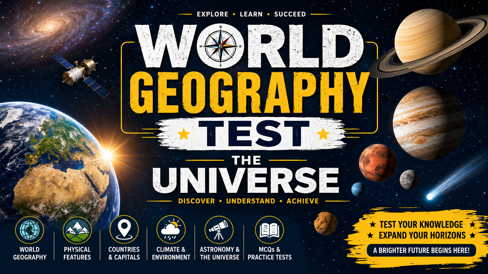 WORLD GEOGRAPHY - The Universe