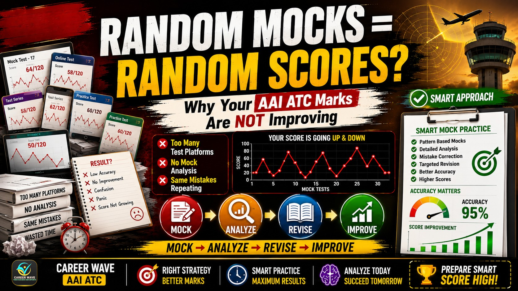 Why Random Mock Tests Do Not Improve Your AAI ATC Score