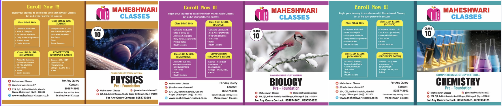 10th (physics, chemistry, biology)