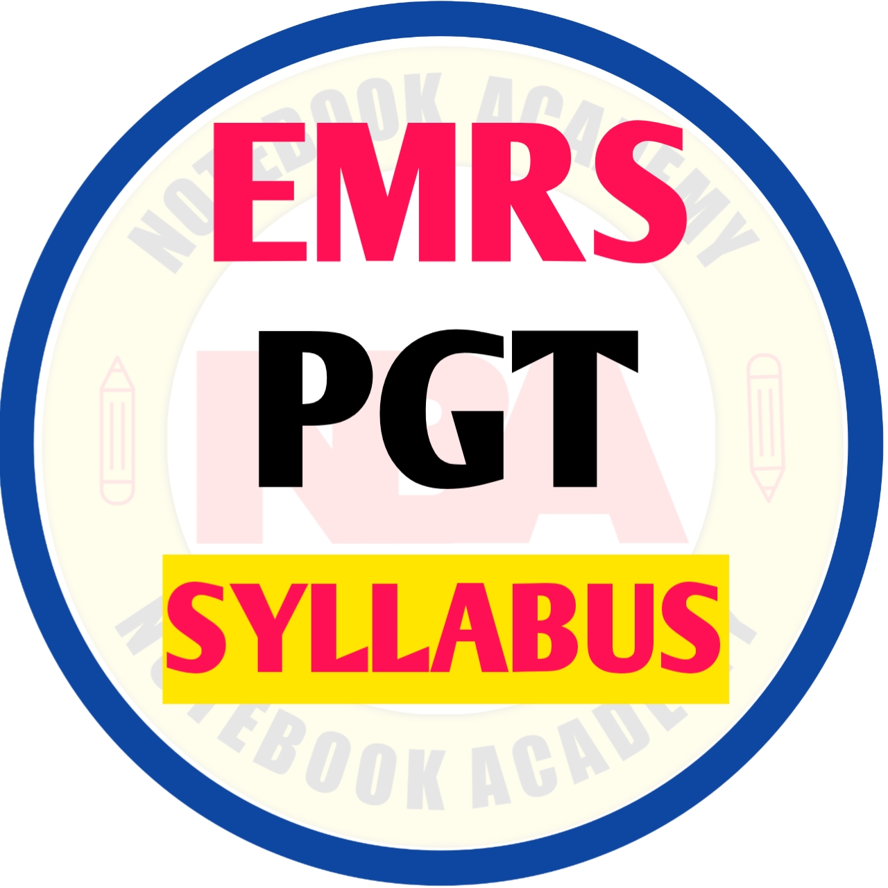 EMRS PGT Syllabus 2025