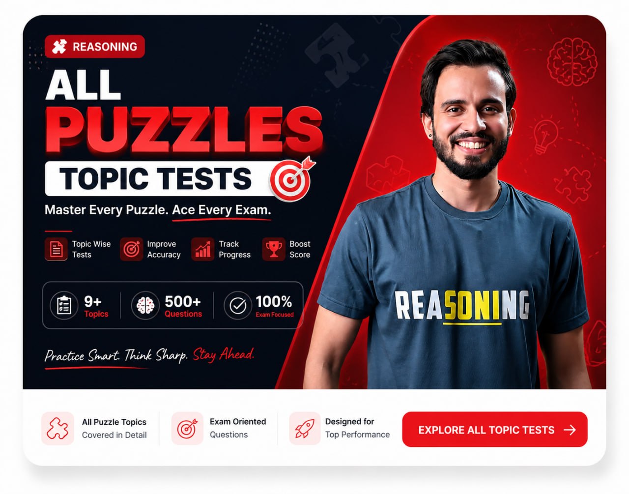 ALL PUZZLES TOPIC TESTS