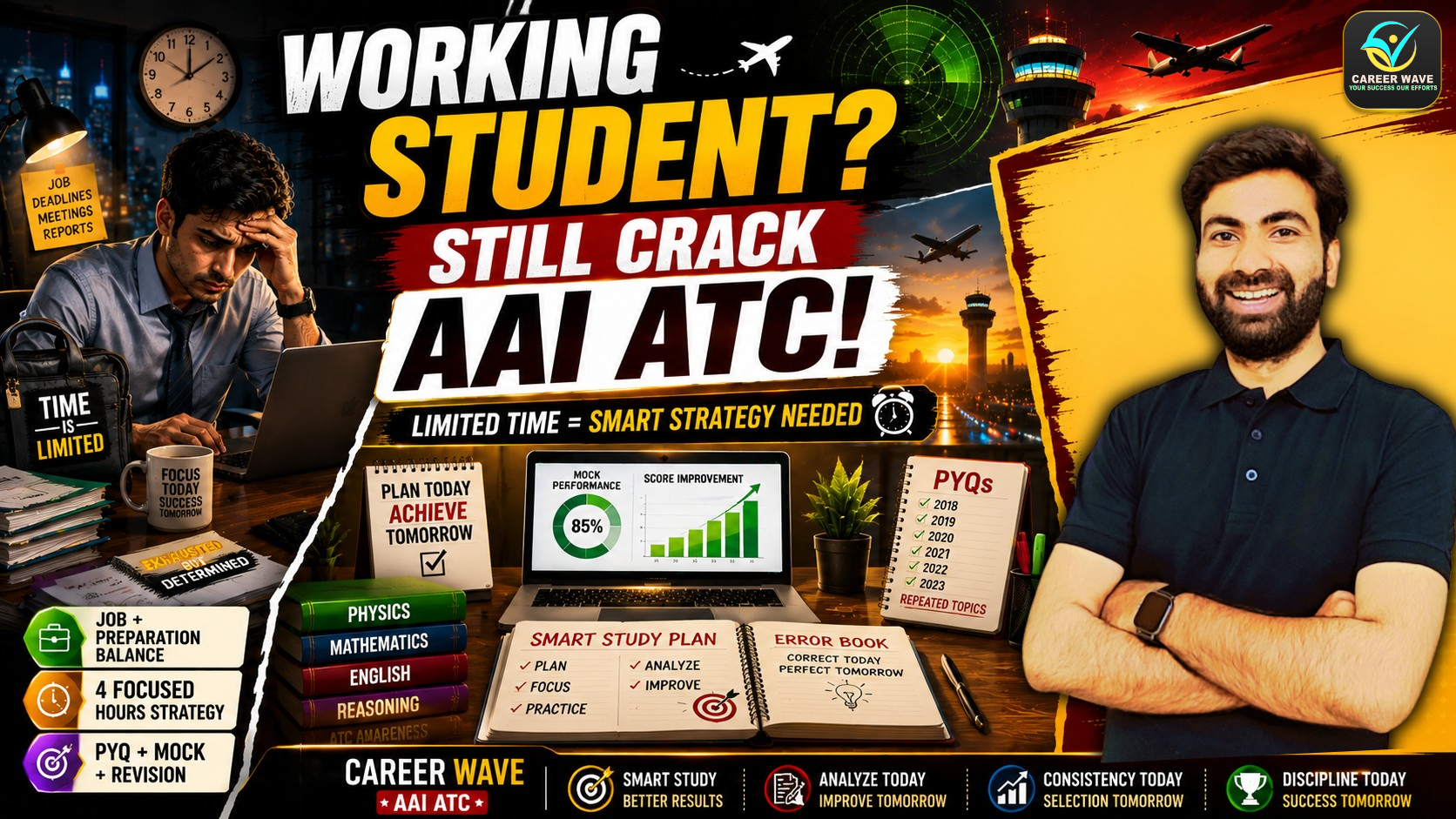 How Working Students Can Prepare for AAI ATC with Limited Time