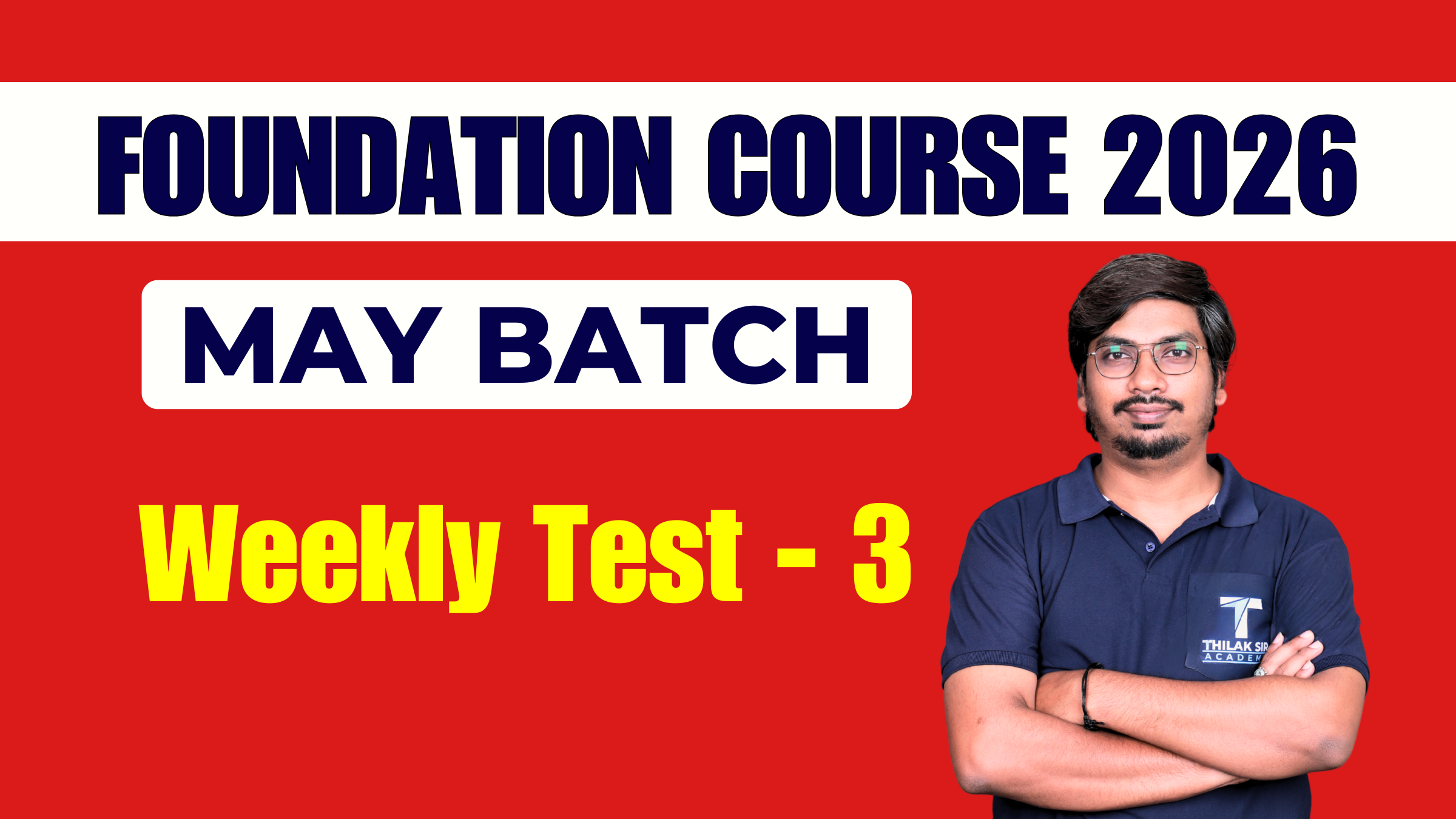 Weekly Test 3