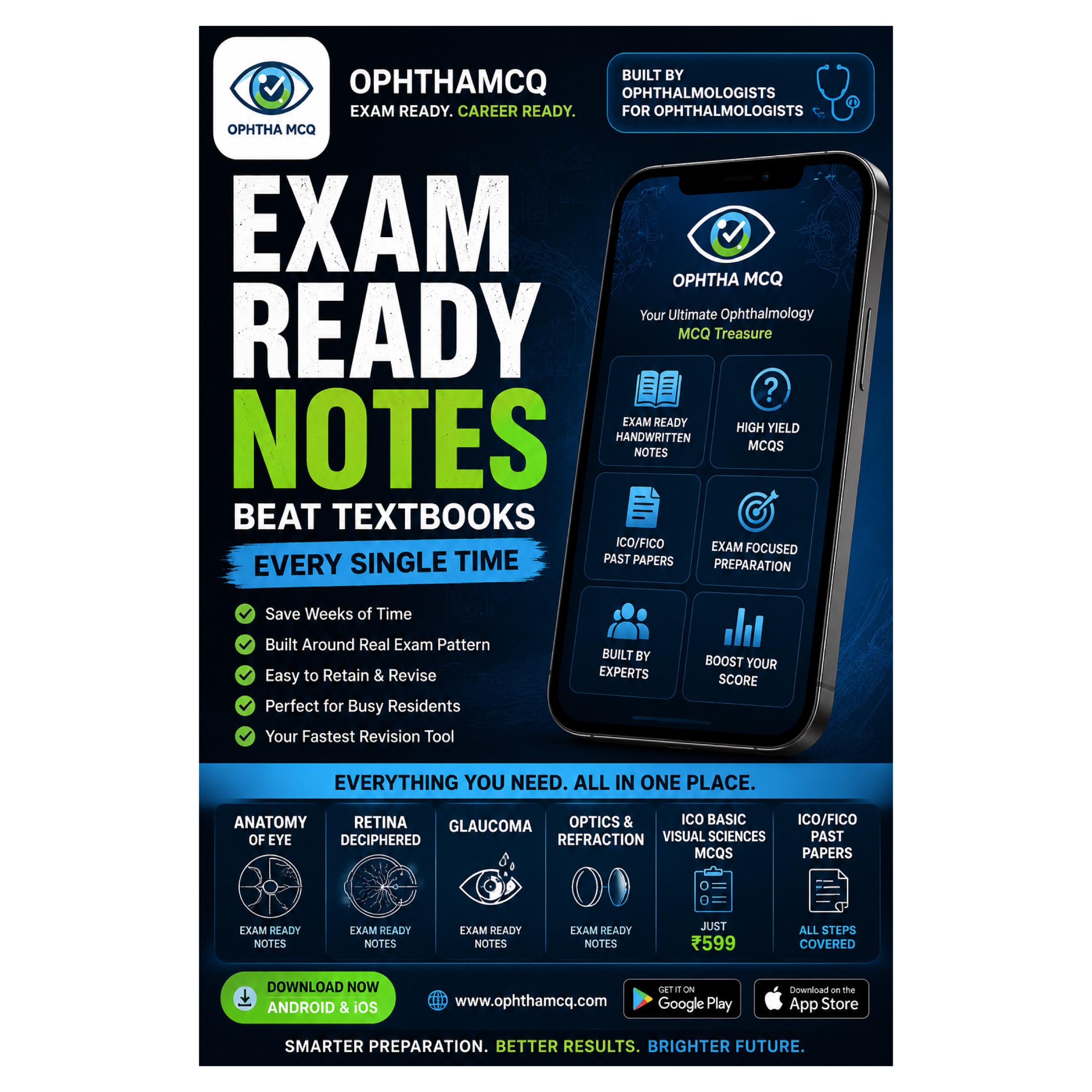 Why Ophthalmology Handwritten Notes Beat Textbooks Every Single Time