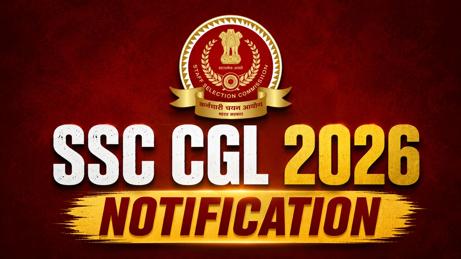 SSC CGL 2026 Notification 