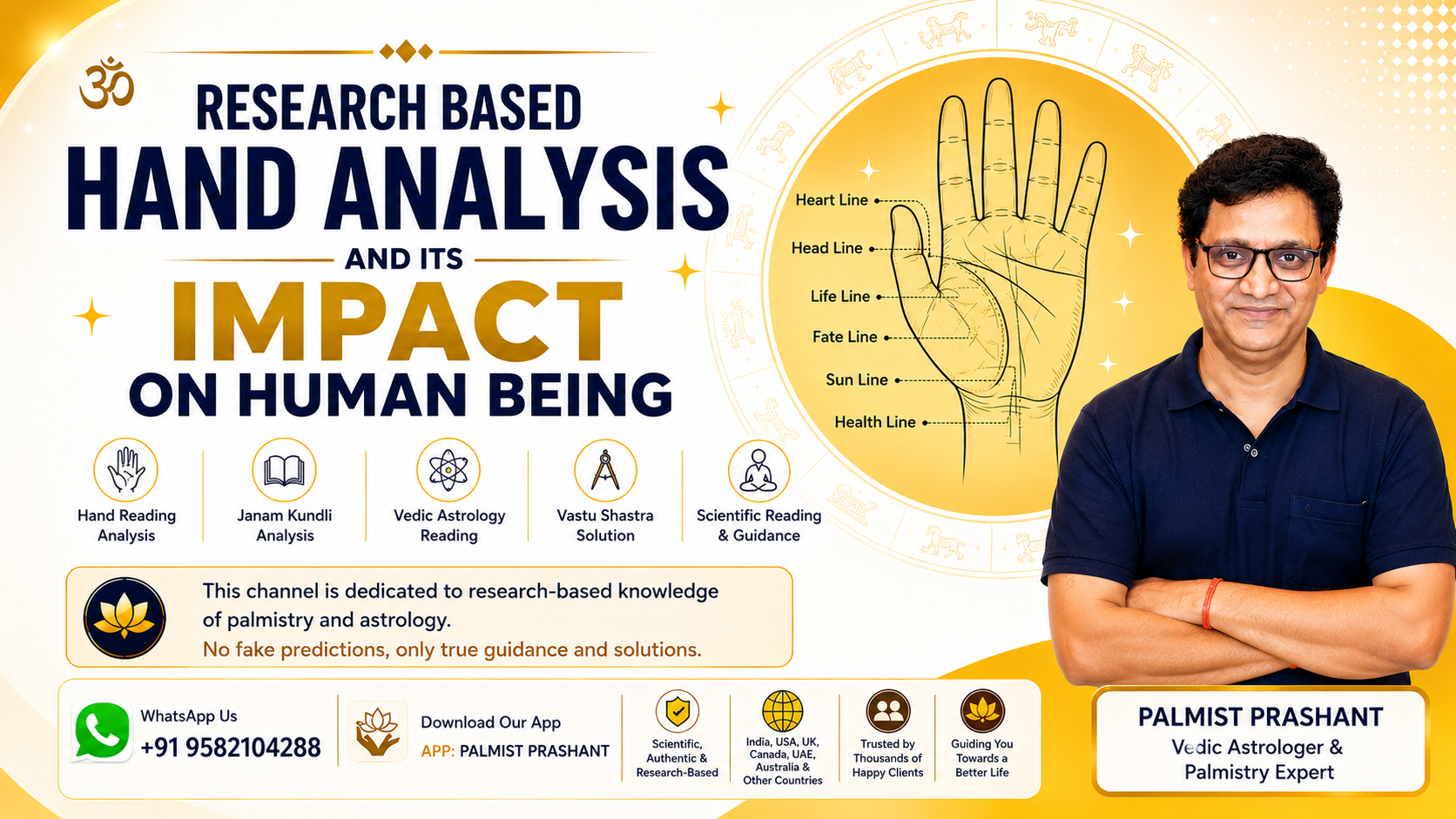 Research-Based Hand Analysis in Palmistry