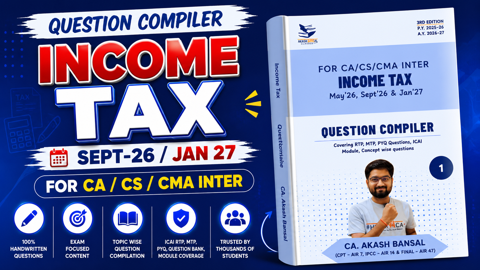 Income Tax Question Compiler | Sept26 and Jan27