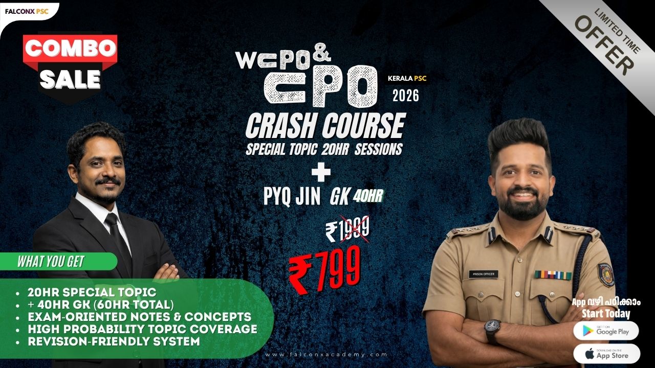 Kerala PSC CPO / WCPO Notification 2026 – Complete Details