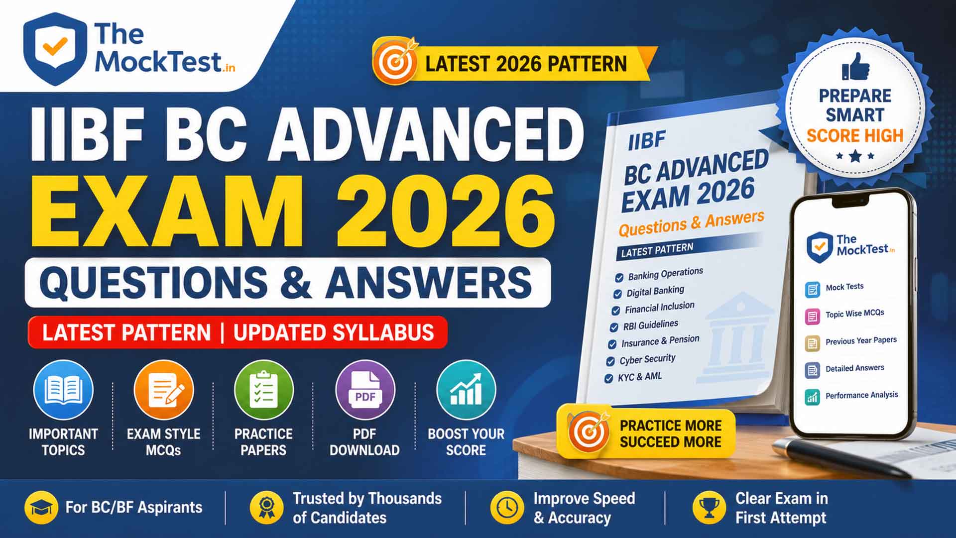 IIBF BC Advanced Exam Questions and Answers 2026